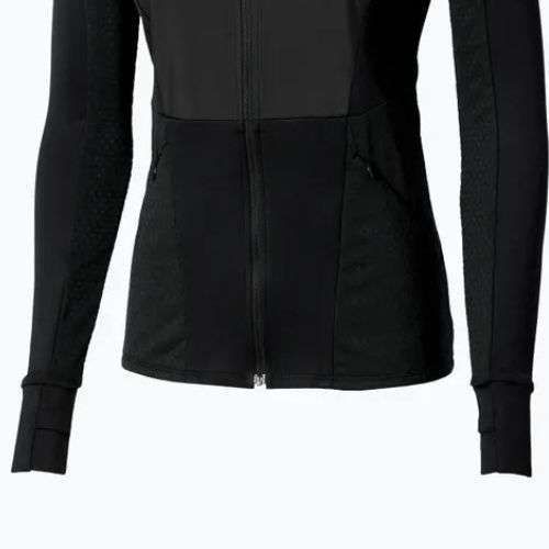 Dámska bežecká bunda Mizuno Active Warm Hybrid Full Zip Hooded black