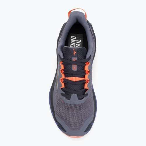 Dámske bežecké topánky Mizuno Wave Mujin 11 blue granite/silver/striking coral