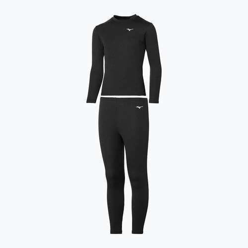 Detská súprava termoprádla Mizuno Mid Top&Bottom black