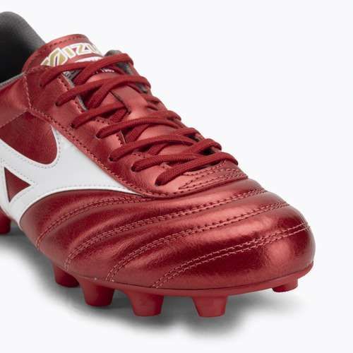 Kopačky Mizuno Morelia II Club FG morelia 40th red/white/black