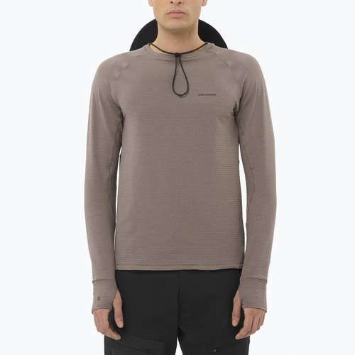 Pánska mikina Salomon Essential Lightwarm CN iron