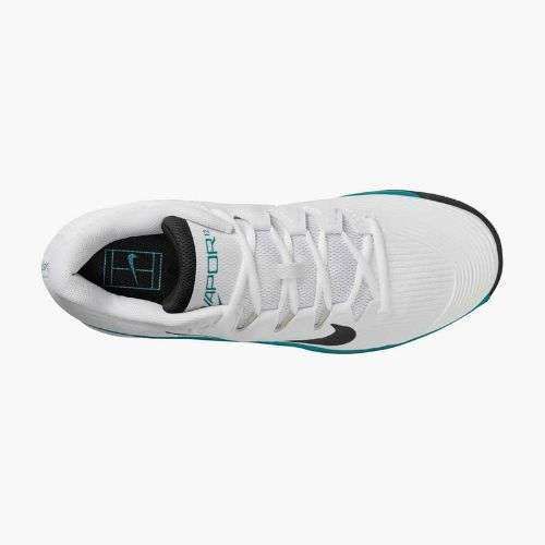 Pánske tenisové topánky Nike Vapor 12 white / black / radiant emerald