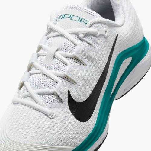 Pánske tenisové topánky Nike Vapor 12 white / black / radiant emerald