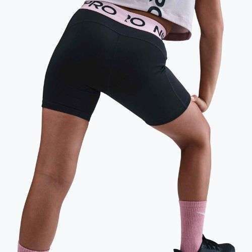 Detské šortky Nike Pro Dri-Fit 5" black/med soft pink/white