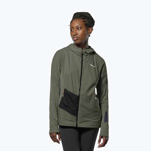 Dámska vetrovka Salewa Pedroc Polarlite Wind Hood faded green