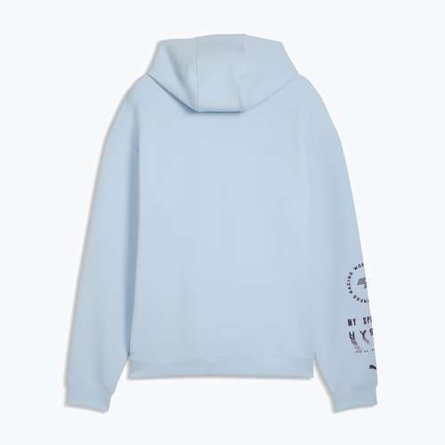 Pánska tréningová mikina PUMA Hyrox Cloudspun Hoodie 68 gray