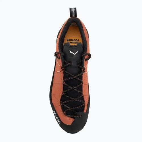 Dámske nástupové topánky Salewa Wildfire Leather 2 GTX etruscan red/black