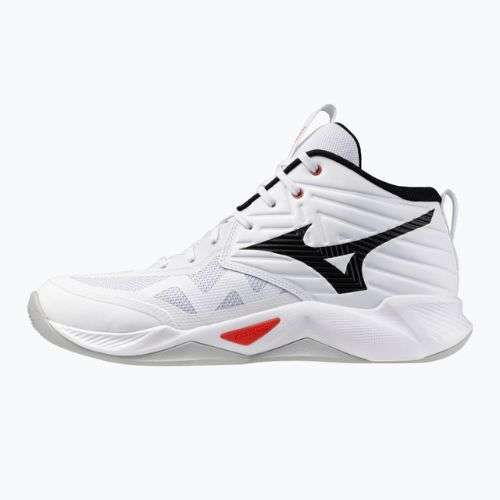 Volejbalové topánky Mizuno Wave Momentum Pro Mid white/black/fiery red