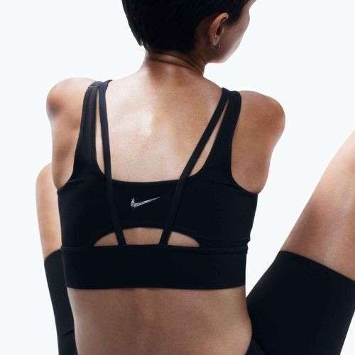 Športová podprsenka Nike Zenvy Medium-Support black/sail