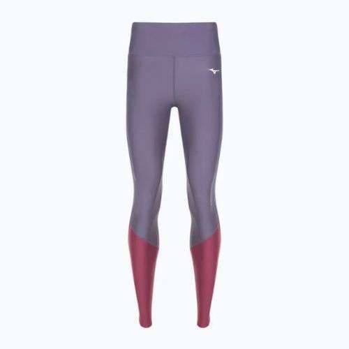 Dámske bežecké legíny Mizuno 7/8 Printed pink peacock