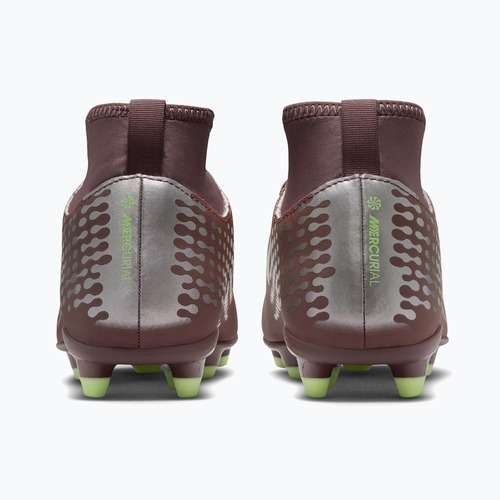 Detské kopačky Nike Mercurial Superfly 10 Club "Kylian Mbappé" Jr FG/MG plum eclipse/metallic silver