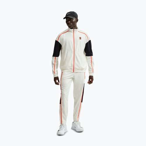 Pánska tenisová mikina Nike Court Heritage sail/turf orange