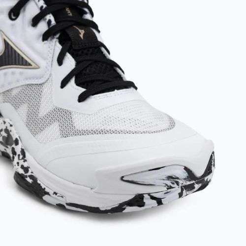Volejbalové topánky Mizuno Wave Momentum Elite Mid white/black/ge gold