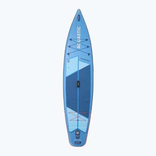 Súprava doska SUP nafukovacia AQUASTIC Touring 11'6" modrá