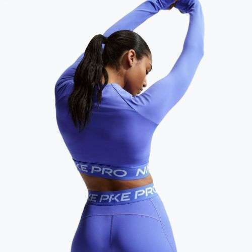 Dámske šortky Nike Pro Mid-Rise Biker 3" sapphire/white