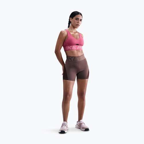 Dámske šortky Nike Pro Sculpt High Waisted 5" Biker tattoo/burgundy crush/white