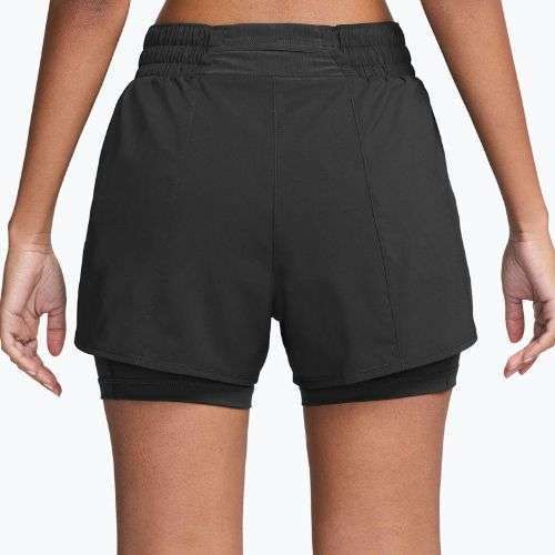 Dámske šortky Nike One Dri-Fit High-Waisted 3" 2In1 black/white