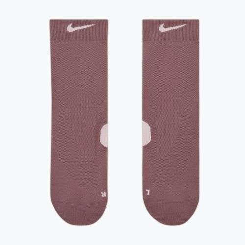 Ponožky Nike Running Midweight Micro Crew tattoo/particle rose/particle rose