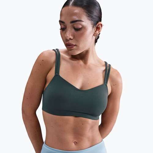 Športová podprsenka Nike Zenvy Strappy seaweed/white