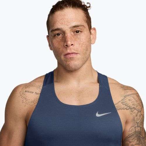 Pánske bežecké tričko Nike Fast Dri-Fit diffused blue