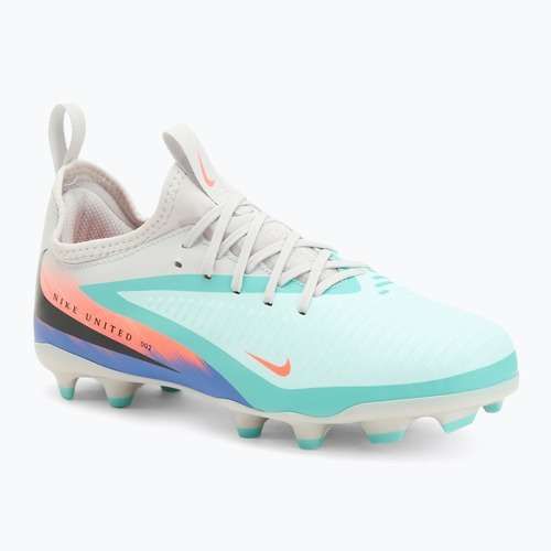 Pánske kopačky Nike United Phantom 6 Low Academy Jr FG/MG pistachio frost/hyper orange