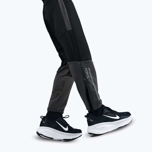 Pánske bežecké nohavice Nike Challenger Therma-Fit Winterized black/anthracite/black
