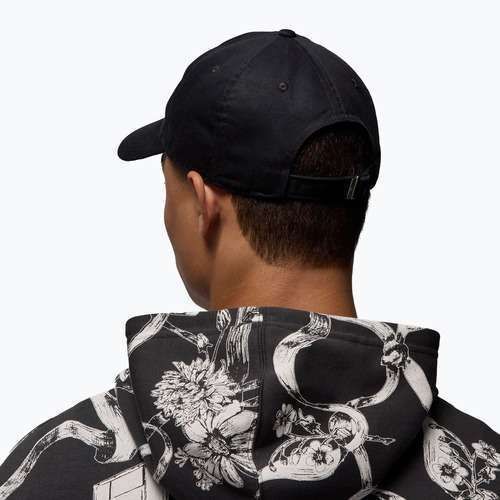 Šiltovka Jordan Club Unstructured Curved-Bill black/black
