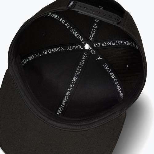 Šiltovka Jordan Rise Structured Curved-Bill black/white