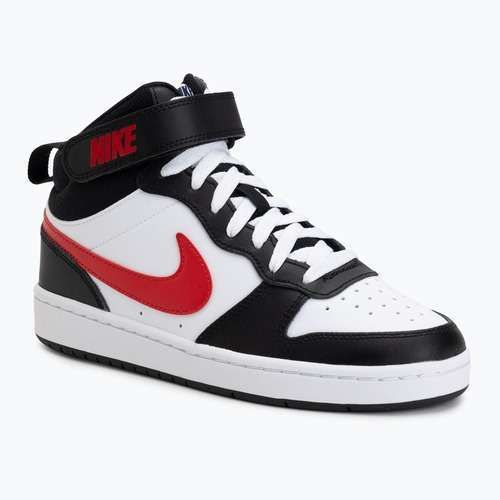 Topánky Nike Court Borough Mid 2 white/white/black/university red