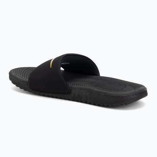 Detské šľapky Nike Kawa black/metallic gold