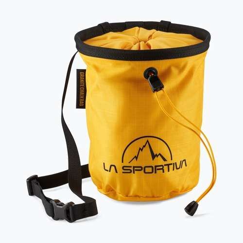 Vrecko na magnézium La Sportiva Granite yellow/black