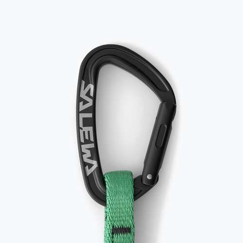 Lezecká expreska Salewa Ortles Str/Bnt 170 Qd black/irish green