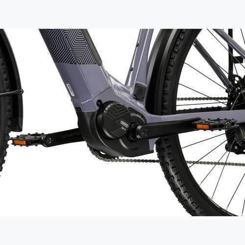 Elektrický bicykel KROSS Influx Suv Hybrid 1.0 820Wh LS gray/black/gloss
