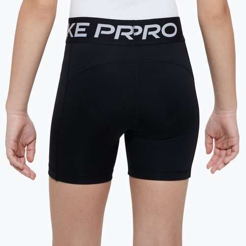 Detské šortky Nike Pro Dri-Fit 5" carbon black/white