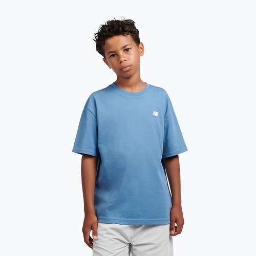 Detské tričko New Balance Jersey Small Logo Tee shoreline blue