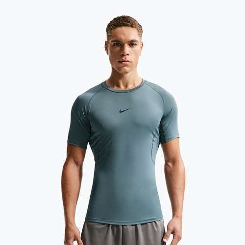 Pánske tréningové tričko Nike Pro Dri-Fit Tight Fitness mineral slate/black