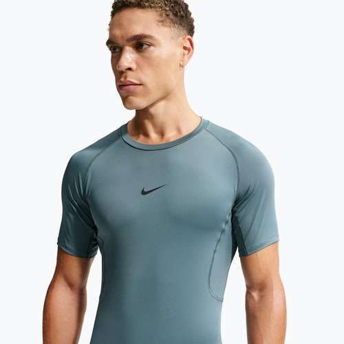 Pánske tréningové tričko Nike Pro Dri-Fit Tight Fitness mineral slate/black
