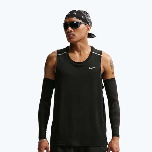 Pánske bežecké tričko Nike Miler Dri-Fit black