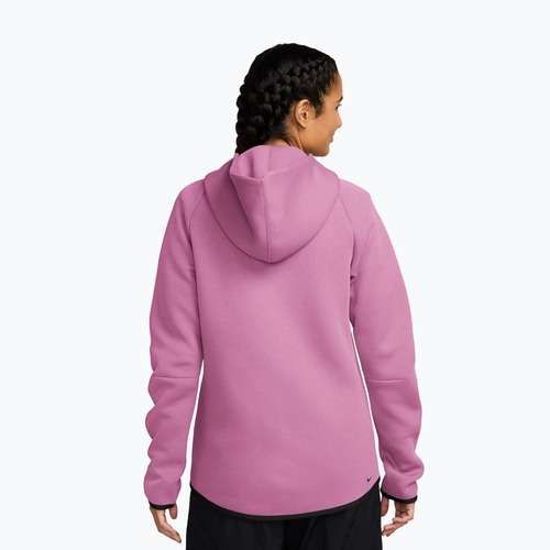 Dámska mikina  Nike Sportswear Tech Fleece Windrunner light magenta/black