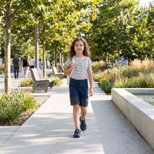 Detské turistické sandále KADVA Vitra T blue