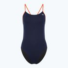 Dámske jednodielne plavky TYR Hexa Cutoutfit navy/orange
