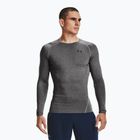 Pánske tričko Under Armour HG Armour Comp grey training longsleeve 1361524-090