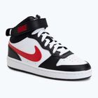 Topánky Nike Court Borough Mid 2 white/white/black/university red