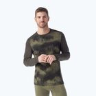Pánska termoaktívna mikina Smartwool Merino 250 Baselayer Crew Boxed north woods foggy pines