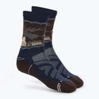 Ponožky Smartwool Hike Light Cushion Mid Crew gaštanové