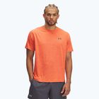 Pánske tričko Under Armour Tech Textured fire/ares red/castlerock