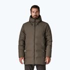 Pánska páperová bunda Patagonia Jackson Glacier Parka otter brown