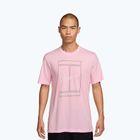 Pánske tričko Nike Court Heritage pink foam