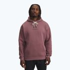 Pánska mikina Under Armour Project Rock Icon Hoody maroon mist/black