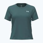 Dámske tréningové tričko Under Armour Tech Wordmark Tape rack green/black/white